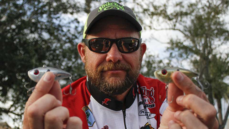 Bass Lures used by the Top 12 Anglers at Harris Chain