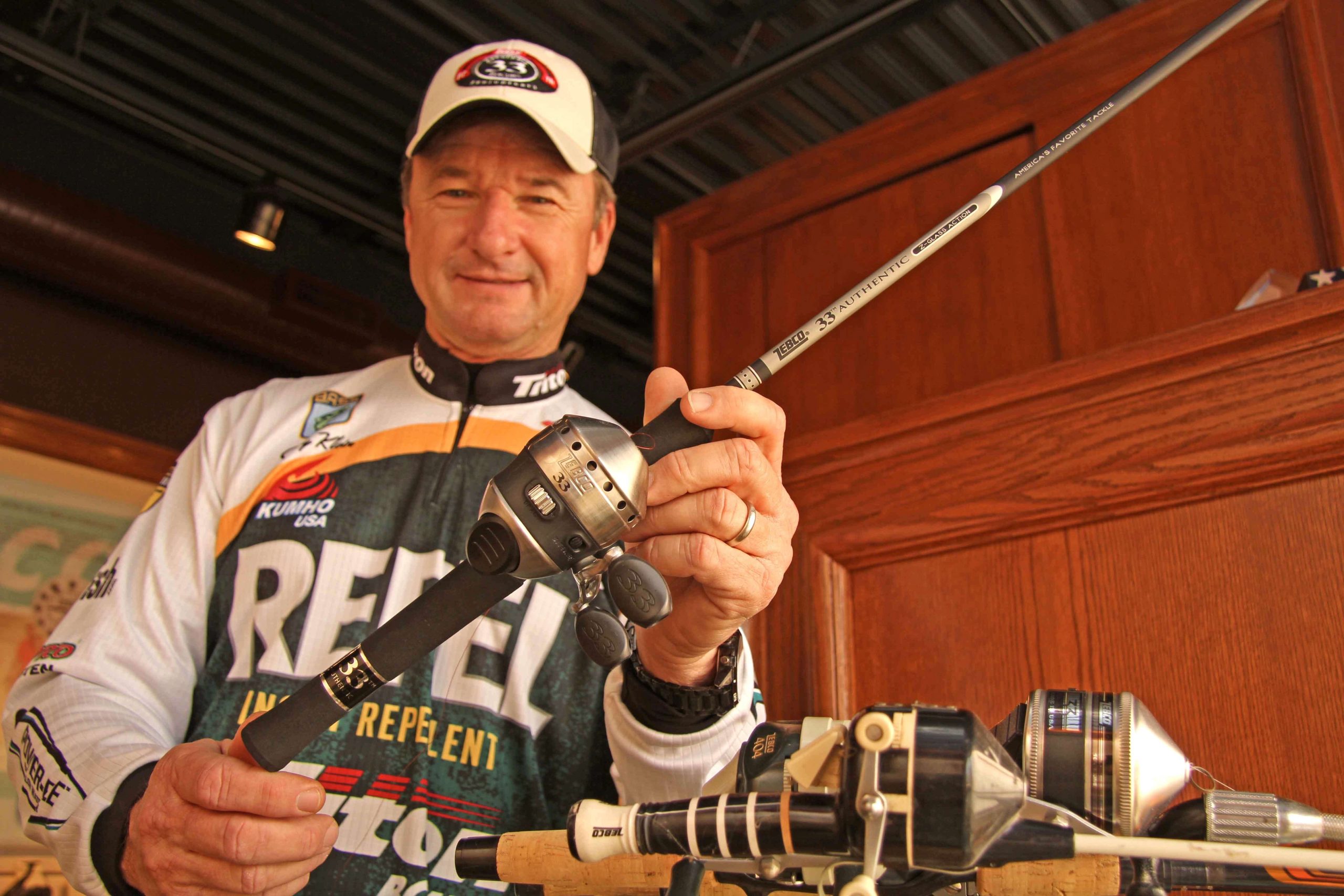 Klein will carry a Zebco 33 in Classic competition - Bassmaster
