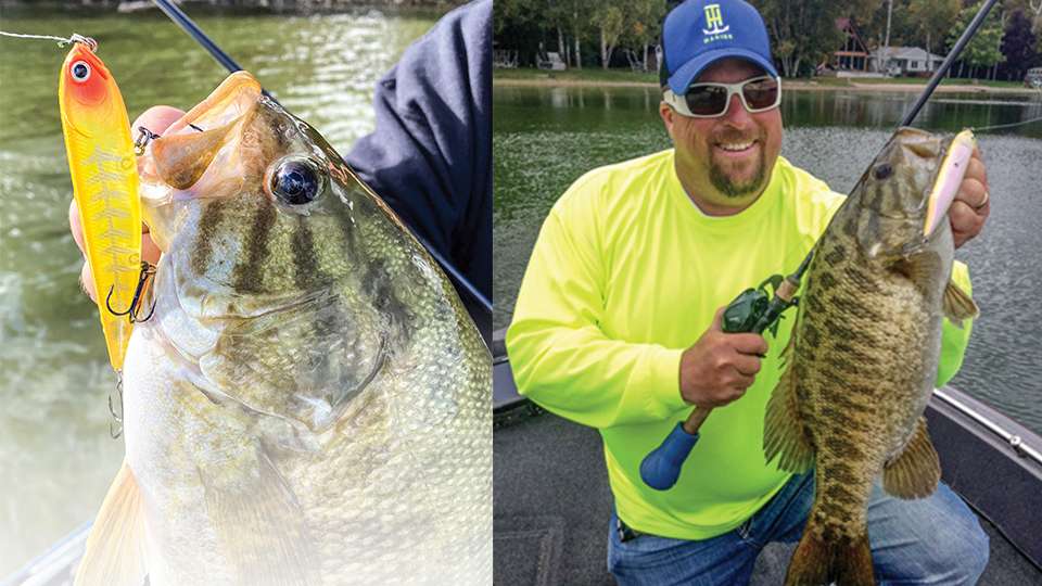 Downsizing baits can really make or break bass fishing in the fall