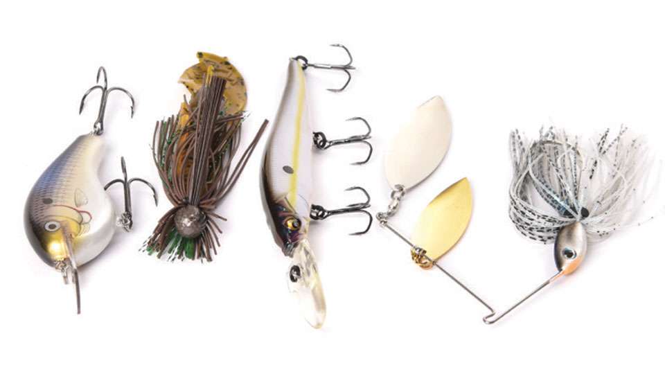 What kind of baits or lures do I need to get started with bass