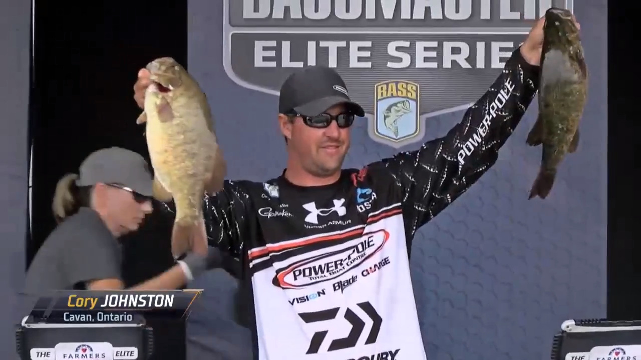 Cory Johnston leads Day 3 at St. Lawrence River (68 lbs, 10 oz) - Bassmaster