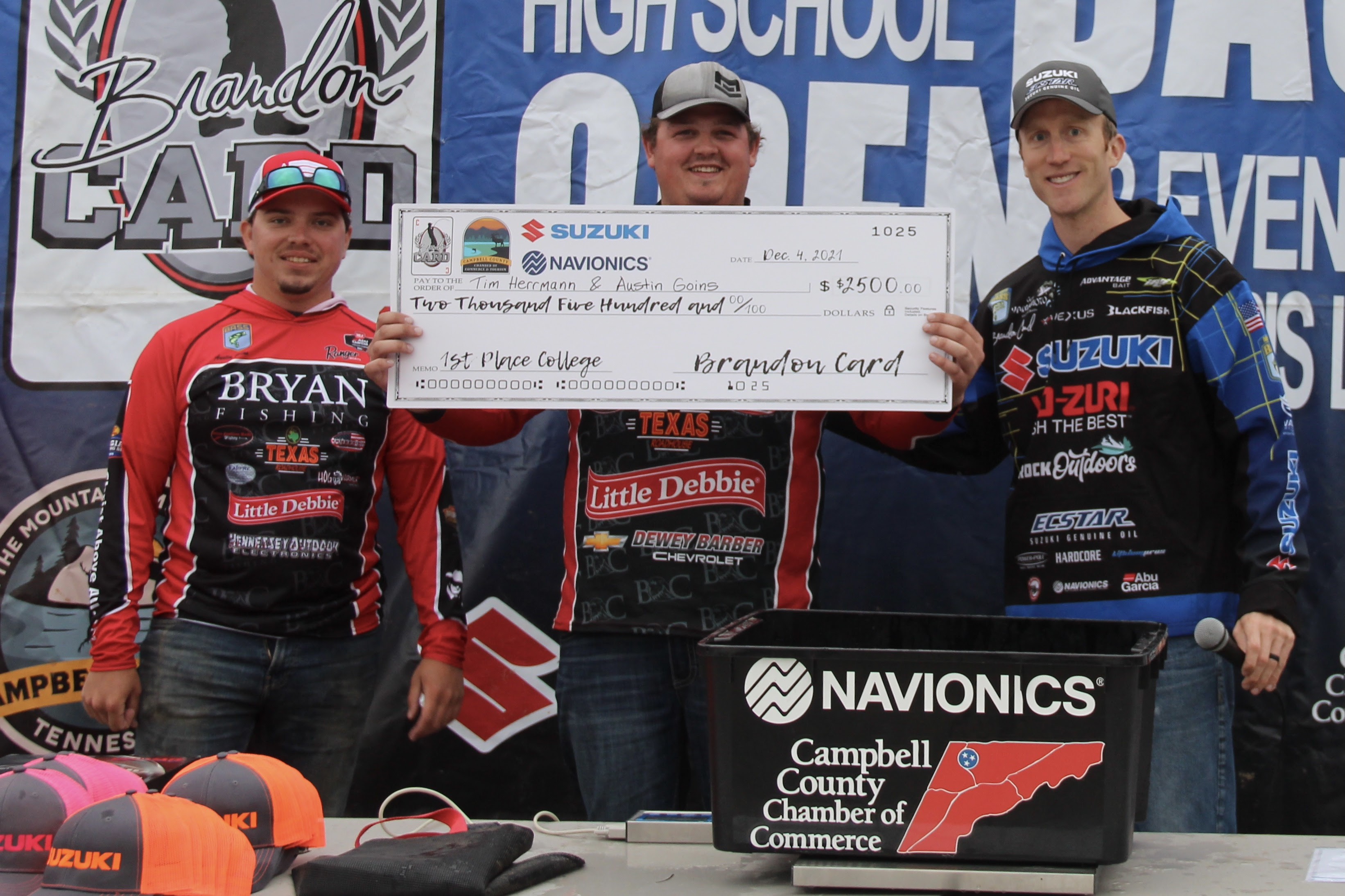 Students fish for big prizes at Annual College & High School Bass Open