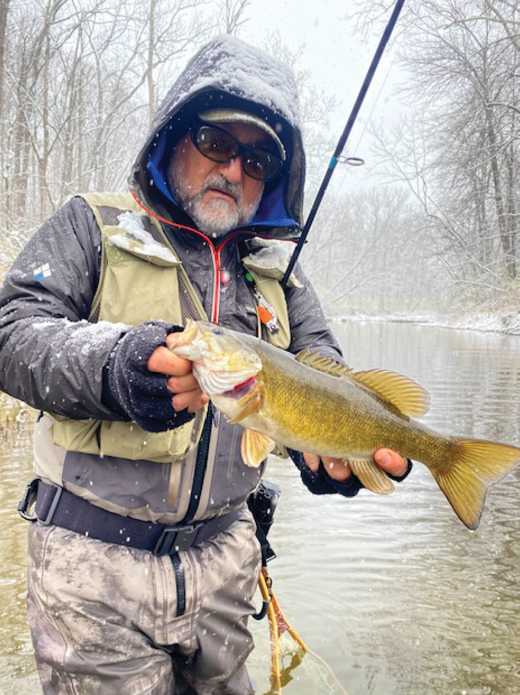 Wading for stream smallmouth Bassmaster