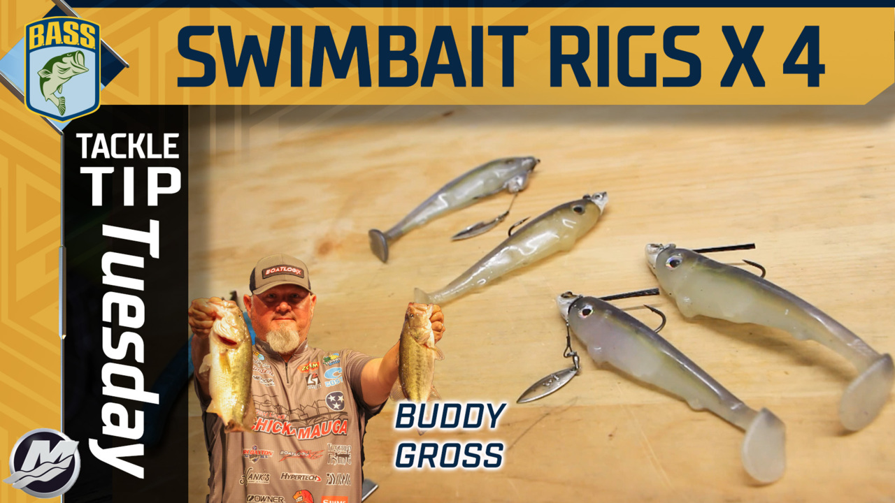 Tackle Tip Tuesday: Rigging swimbaits for summer success with Gross -  Bassmaster