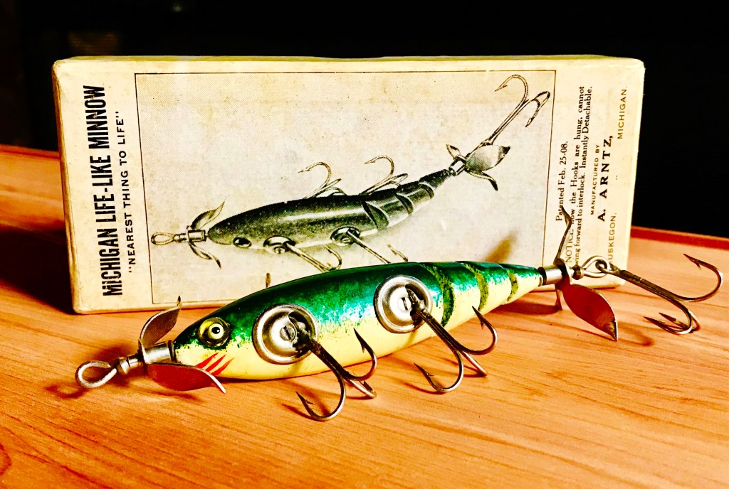 RARE Vintage Antique Wooden Fishing Bobbers-set of 3 