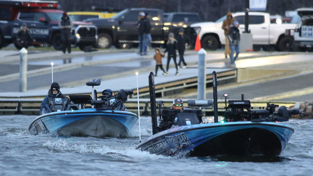 Lake Fork Runnin’ and gunnin’ Bassmaster