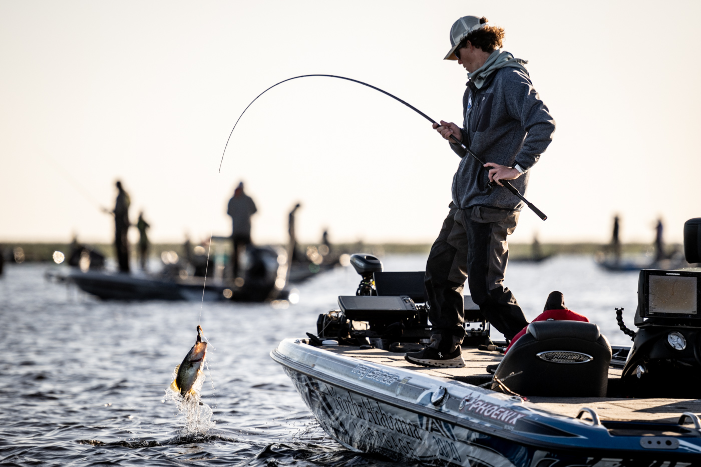 Open Early action on Okeechobee Bassmaster