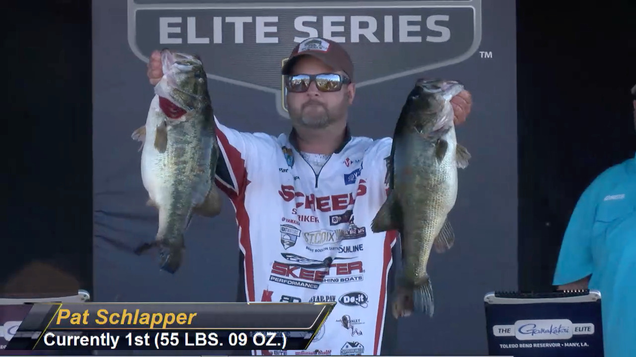 Weighin Day 2 of Bassmaster Elite at Toledo Bend Bassmaster