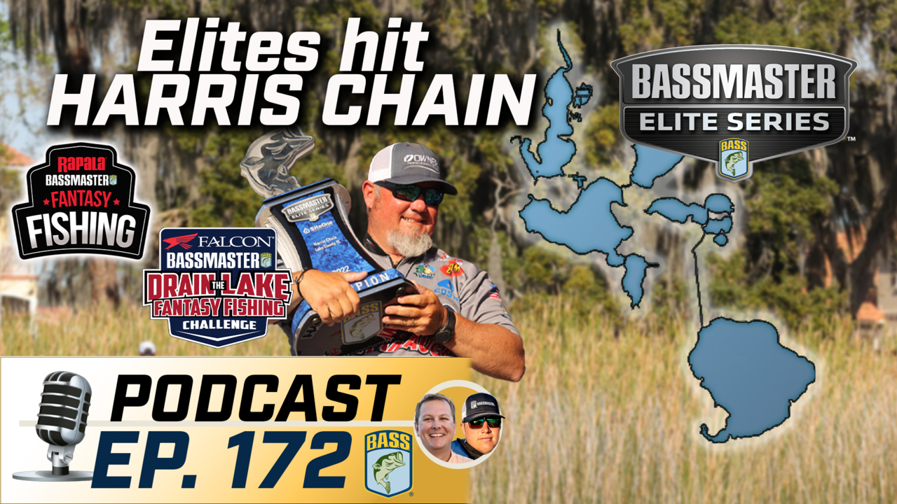 Elite 3-bait rotation at Harris Chain - Bassmaster