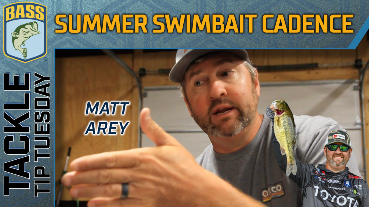 Tackle Tip Tuesday: Summer swimbait retrieves with Arey - Bassmaster