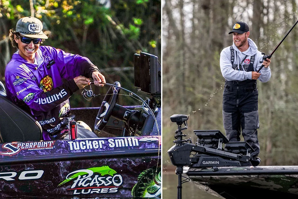 Tucker Smith and Dakota Ebare fish for Elite status this week on Lake Martin.