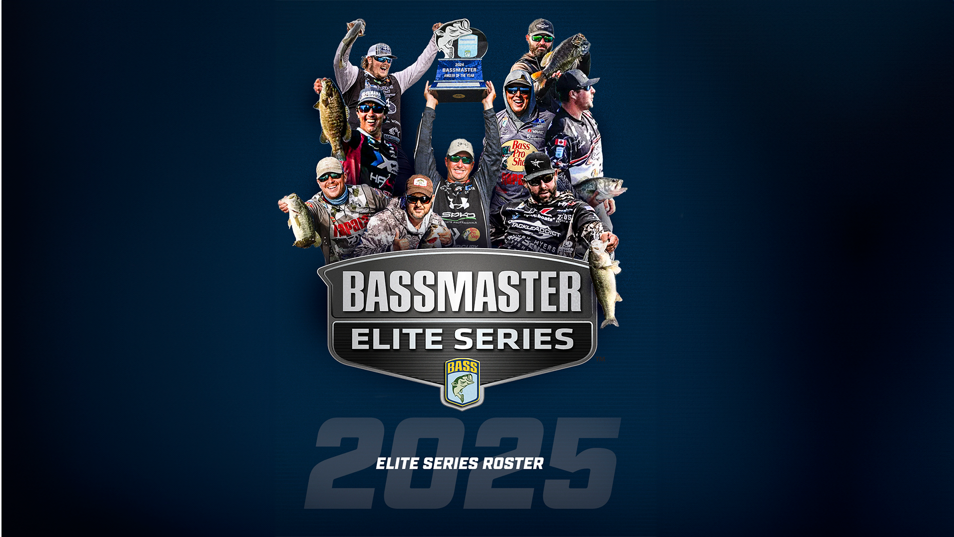 B.A.S.S. announces 2025 Elite Roster Bassmaster